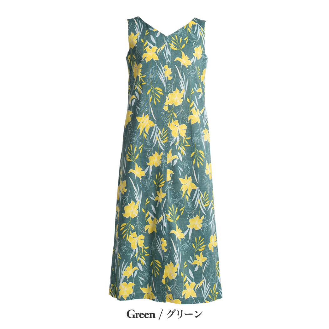 かりゆしウェア アロハシャツ かりゆし 結婚式 MAJUN マジュン オキナワグラッシーズ（ワンピース）