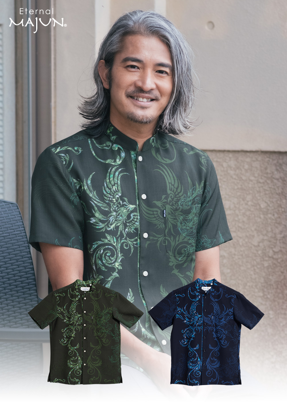 MAJUN かりゆしウェア 沖縄 アロハシャツ マジュン かりゆし