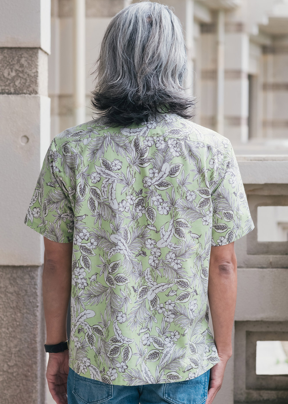 かりゆしウェア アロハシャツ かりゆし 結婚式 MAJUN マジュン フォレストシーキング