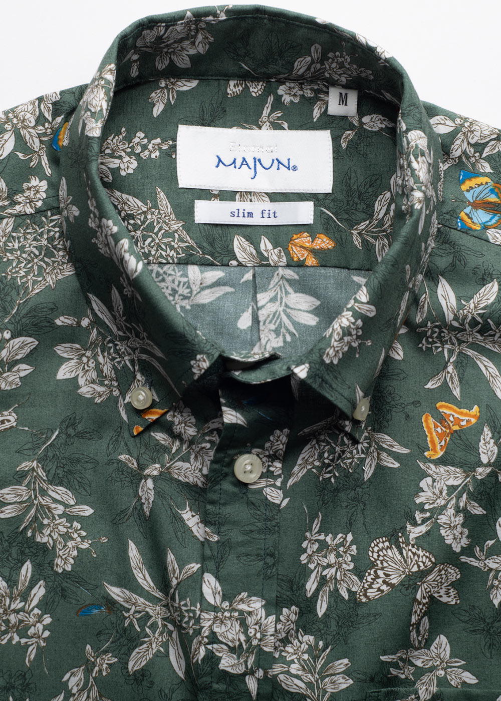 かりゆしウェア アロハシャツ かりゆし 結婚式 MAJUN マジュン アクセントインセクト