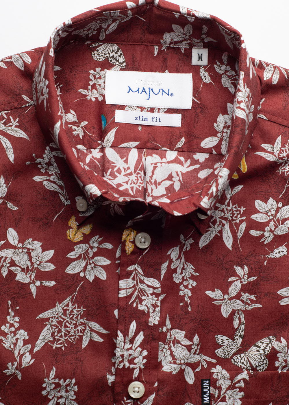かりゆしウェア アロハシャツ かりゆし 結婚式 MAJUN マジュン アクセントインセクト