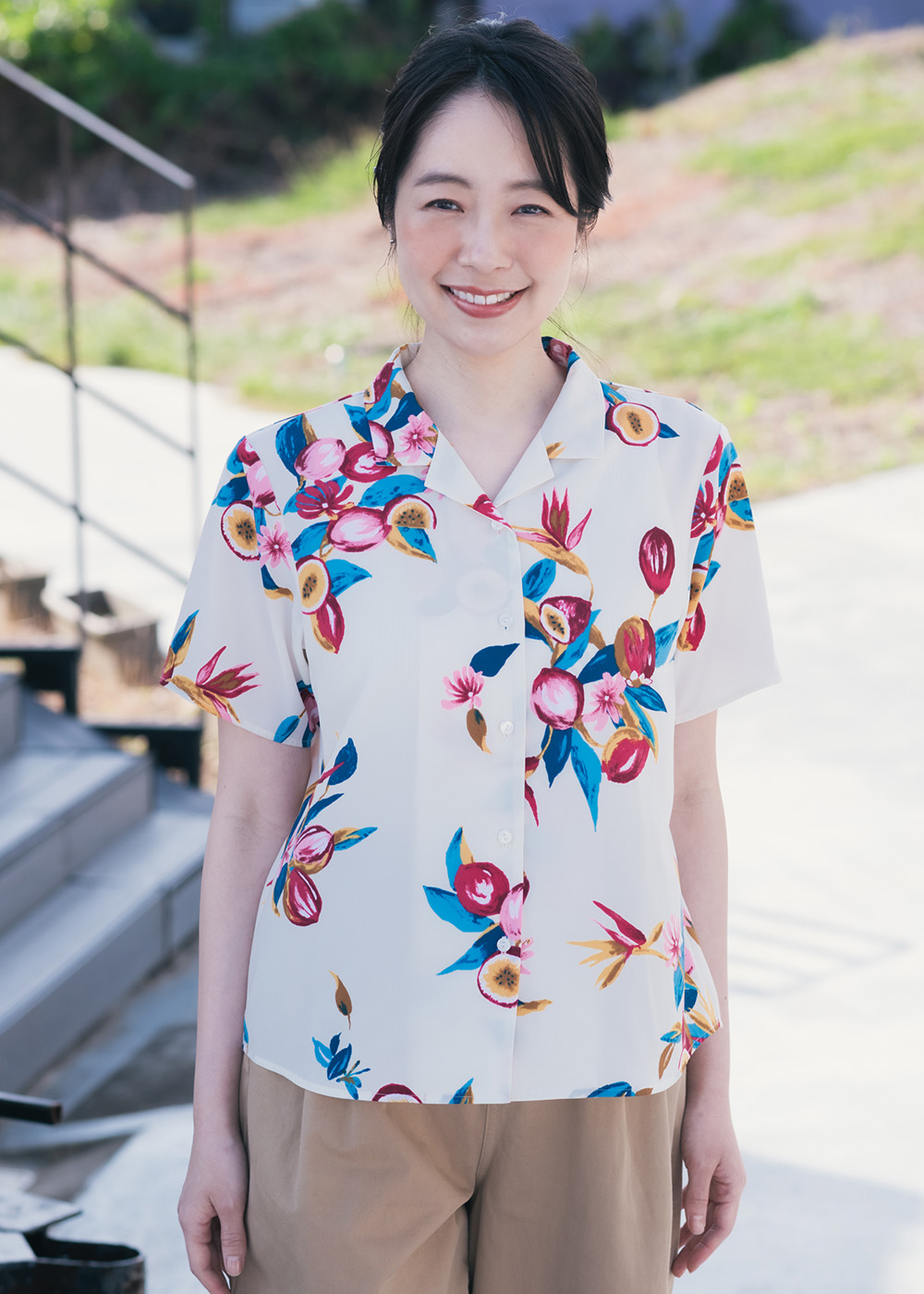かりゆしウェア 沖縄 アロハシャツ MAJUN マジュン かりゆし 結婚式 売れ筋商品|||レディースシャツレギュラーカラー 送料/代引手数料無料 オキナワンバード MAJUN かりゆしウェア 沖縄 アロハシャツ マジュン かりゆし