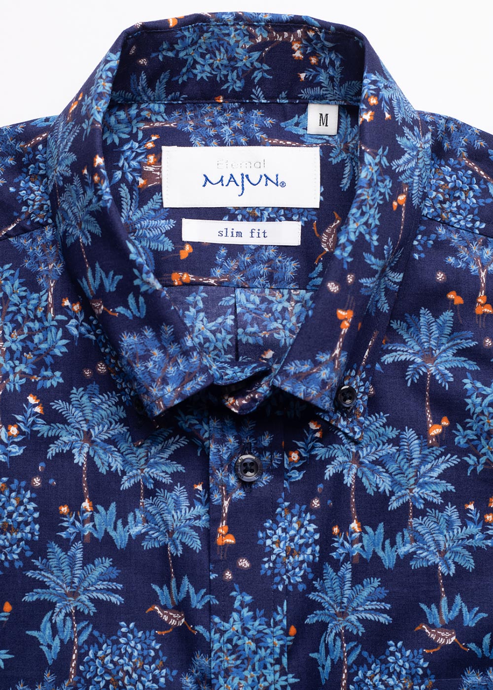 かりゆしウェア アロハシャツ かりゆし 結婚式 MAJUN マジュン ジャングルプローラー L/S