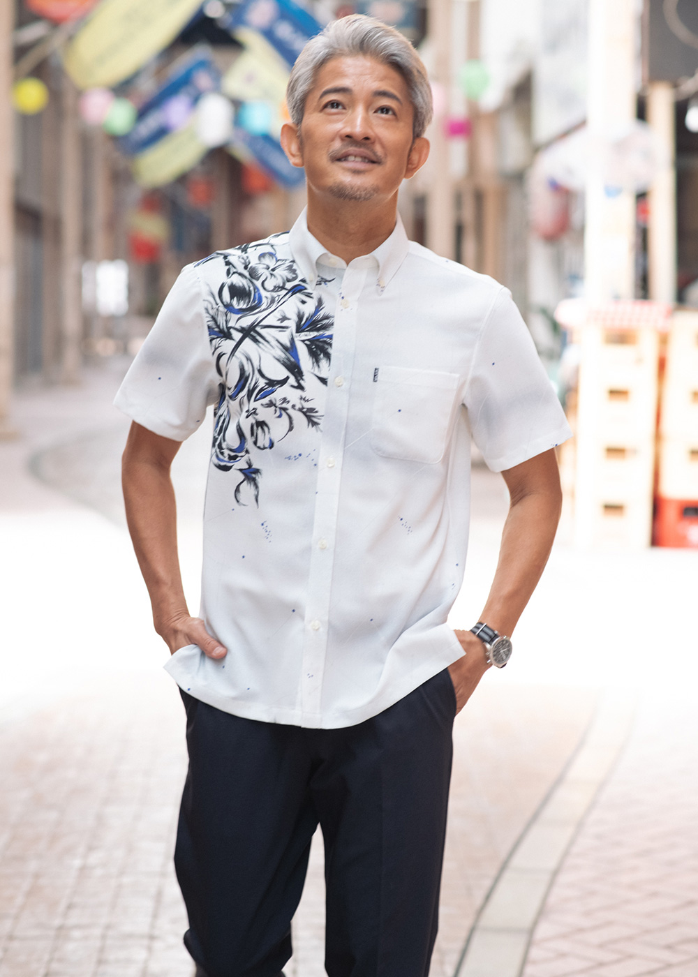 かりゆしウェア アロハシャツ かりゆし 結婚式 MAJUN マジュン ネリユクウタビ
