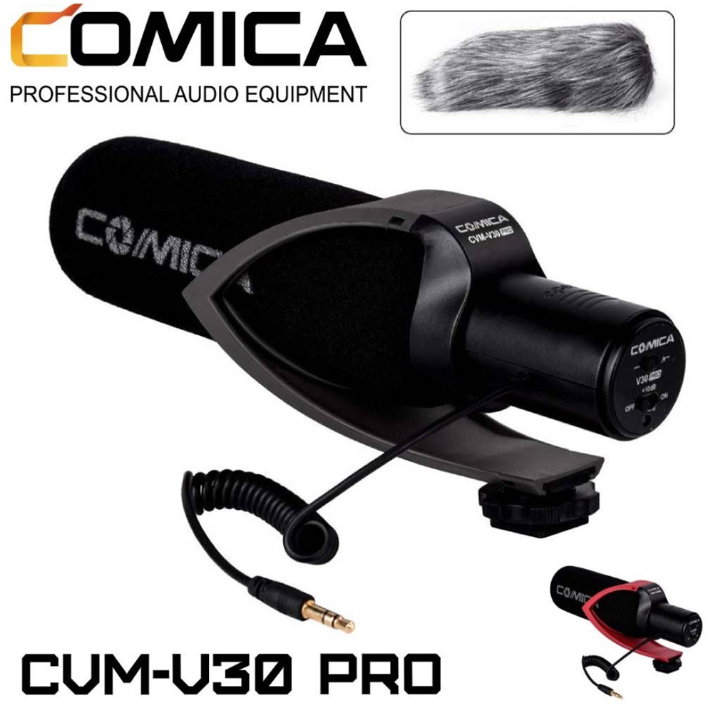 COMICA V30 マイクセット ケース付き Amazon | 外付けマイク COMICA CVM-V30 LITE【TRS/TRRS