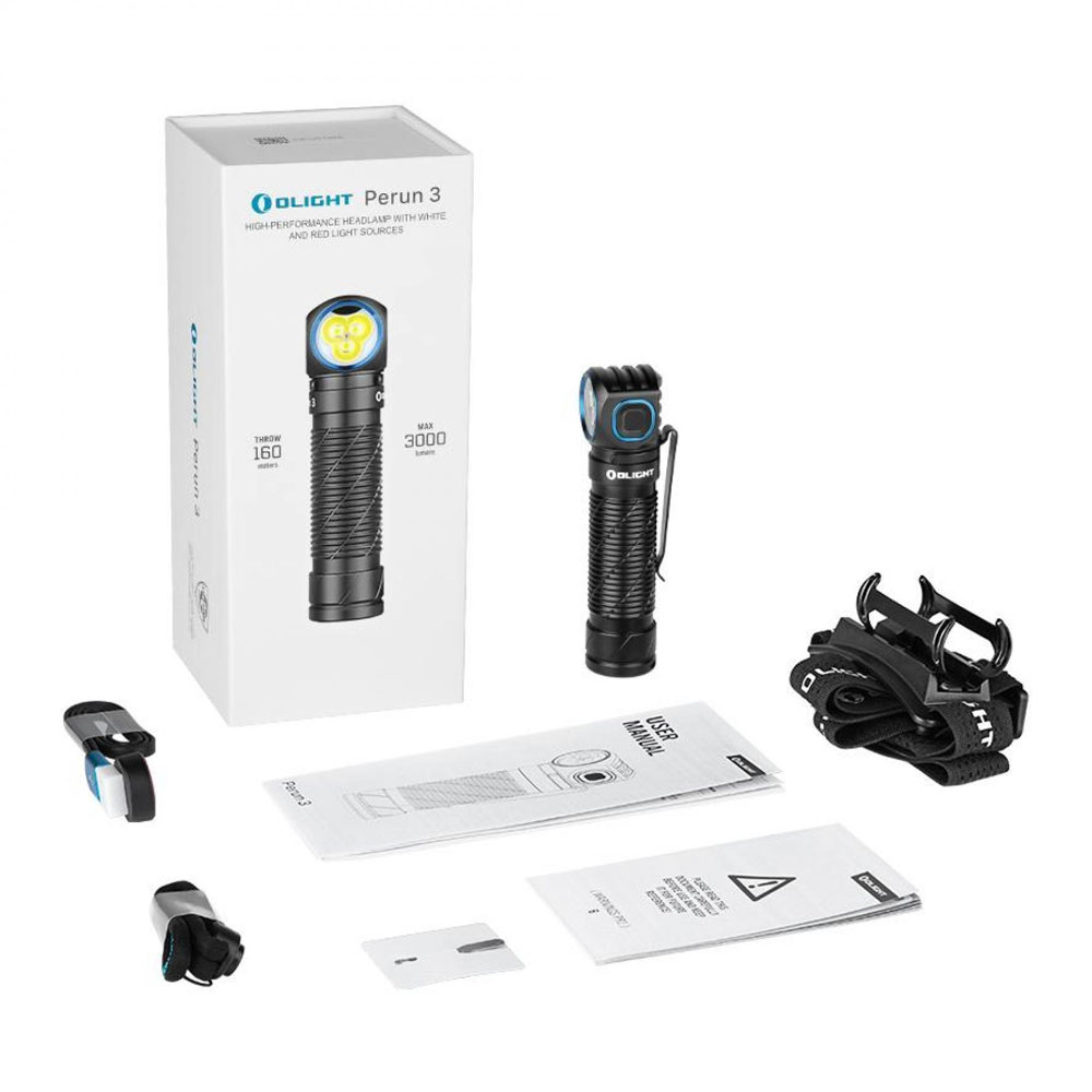 OLIGHT オーライト Perun 3 高出力L型懐中電灯 3000ルーメン ヘッド