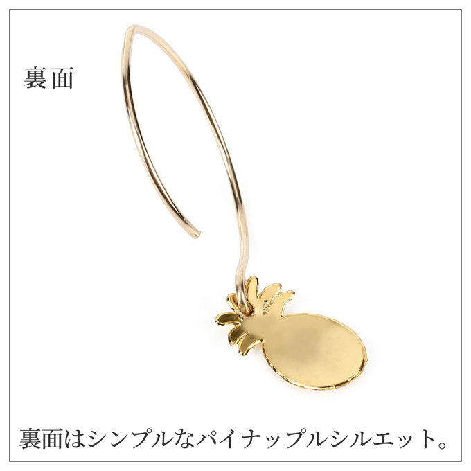 ハワイアンジュエリー jewelry ピアス ブラス ゴールド コーティング