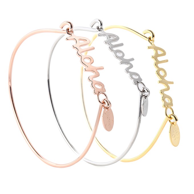 Hawaiian jewelry ワイヤーバングル