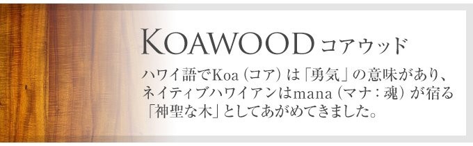 コアウッド koa