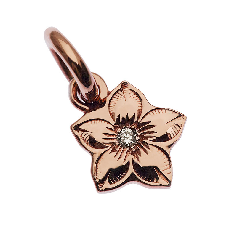 ハワイアンジュエリー LONO ロノプルメリア ペンダント トップ ヘッド メンズ レディース ハワイアン プレゼント 14K ゴールド_2