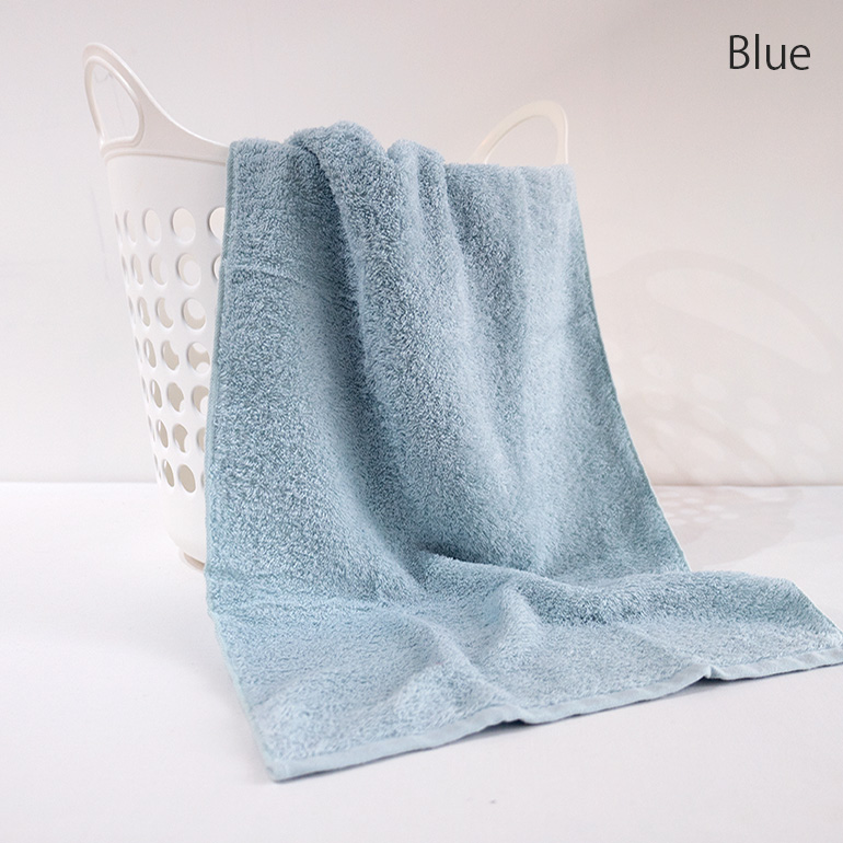フェイスタオル 洗濯脱水するだけですぐ乾く 吸水性 速乾性 マイクロファイバー 綿 ブルー ベージュ ブラウン ネイビーブルー グレー｜makasetaro｜02