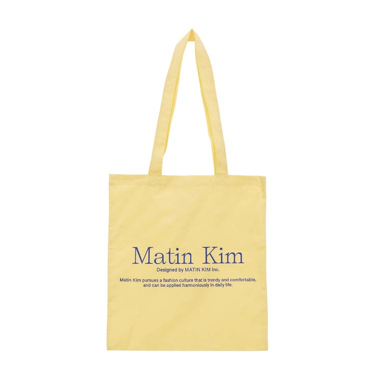 新品 マーティンキム Matin Kim MATIN POPPIN ECO BAG エコバッグ トートバッグ 送料無料｜makastore11｜10
