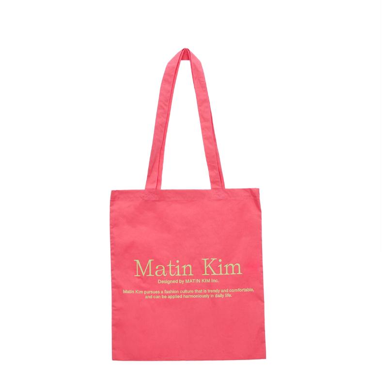 新品 マーティンキム Matin Kim MATIN POPPIN ECO BAG エコバッグ トートバッグ 送料無料｜makastore11｜11