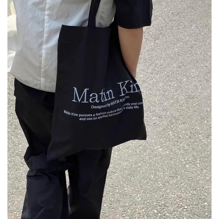 新品 マーティンキム Matin Kim MATIN POPPIN ECO BAG エコバッグ トートバッグ 送料無料｜makastore11｜18