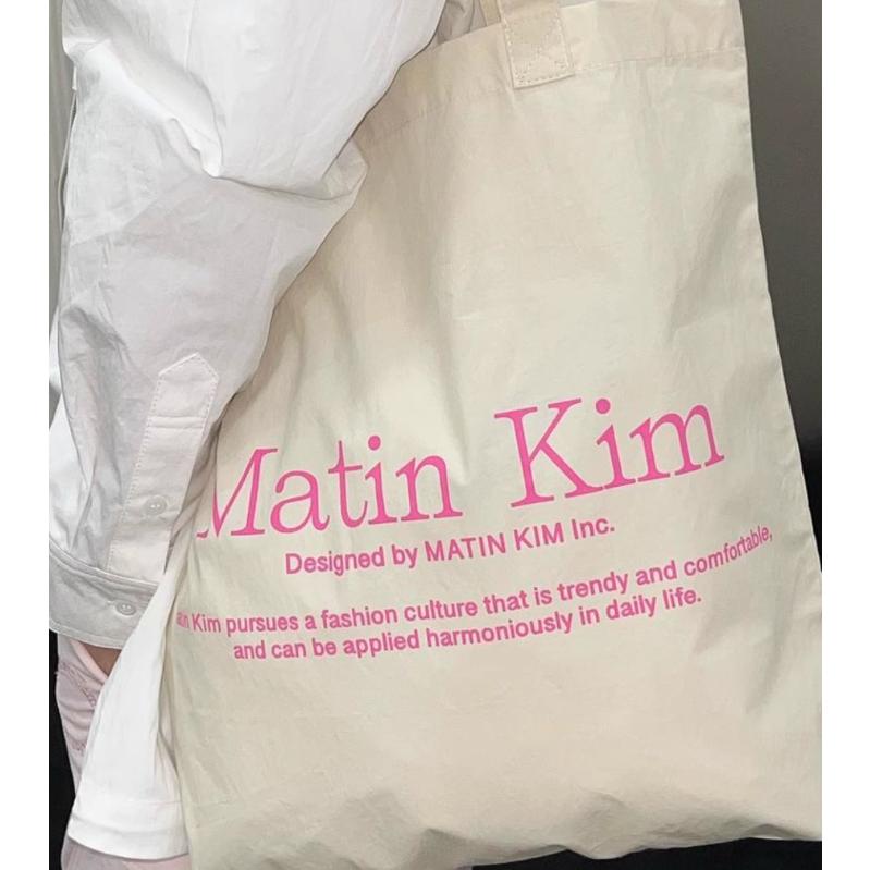 新品 マーティンキム Matin Kim MATIN POPPIN ECO BAG エコバッグ トートバッグ 送料無料｜makastore11｜20