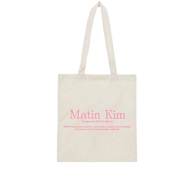 新品 マーティンキム Matin Kim MATIN POPPIN ECO BAG エコバッグ トートバッグ 送料無料｜makastore11｜02