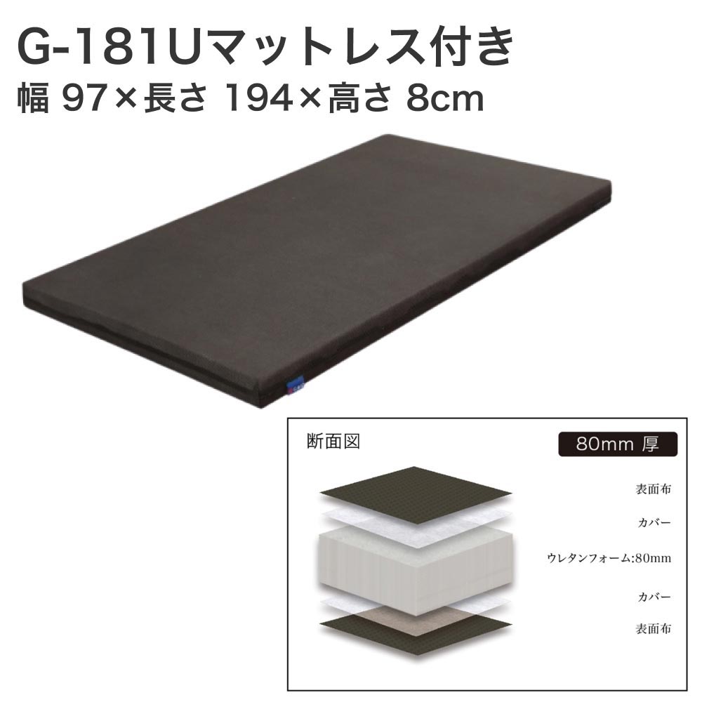 電動ベッド シングルスリーネ 昇降2モーター G-181U付 マットレス付き 介護ベッド｜電動リクライニングベッド リクライニングベッド 昇降式ベッド |  | 01