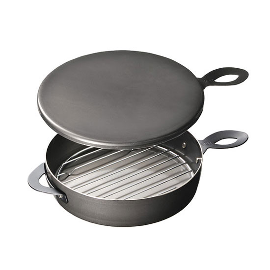 グリルダッチオーブン 全長31×幅20.7×高さ4.5cm LS1507 キッチン用品 調理器具 キッチン小物 オークス AUX レイエ leye キッチン 燕三条 日本製 | オークス | 02