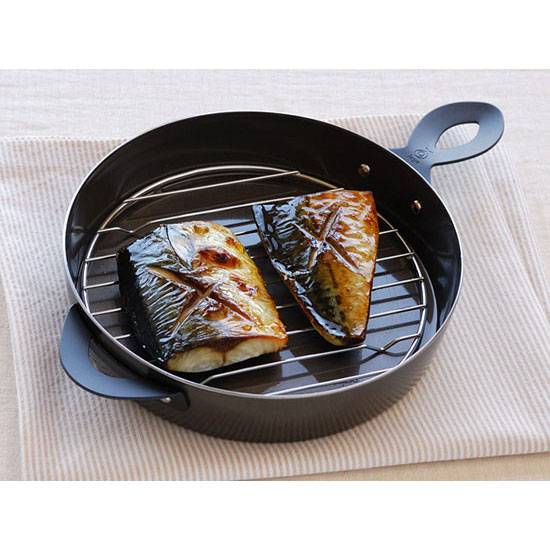 グリルダッチオーブン 全長31×幅20.7×高さ4.5cm LS1507 キッチン用品 調理器具 キッチン小物 オークス AUX レイエ leye キッチン 燕三条 日本製 | オークス | 03