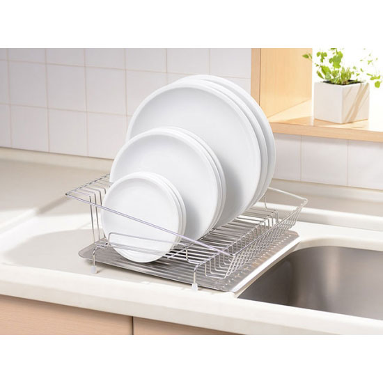 水が流れるステンレス水切りカゴ ステンレス 幅36.1×奥行32×高さ13.1cm LS1541 キッチン用品 調理器具 キッチン小物 オークス AUX レイエ leye キッチン | レイエ | 04