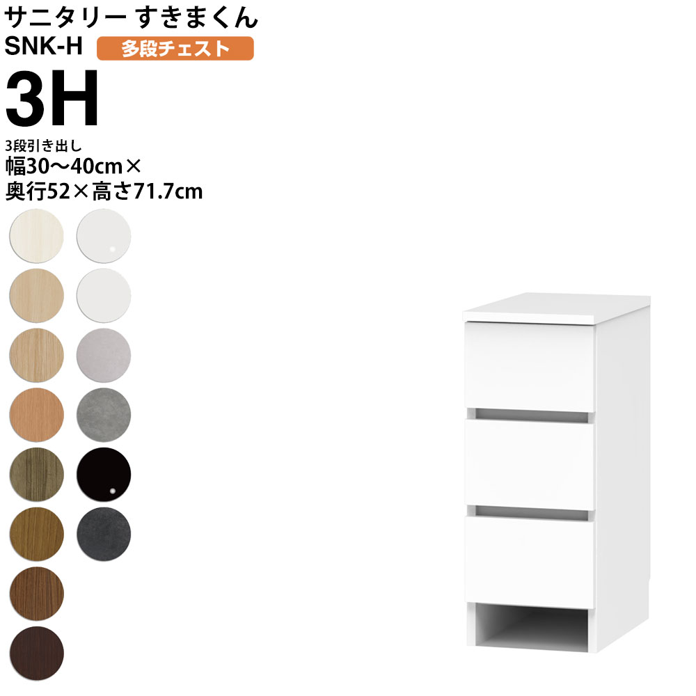 ܂ Tj^[ SNK H i`FXg 3io 3H 30-40×s52×71.7cm Z~I[_[ ʏ h[ { Ƌ