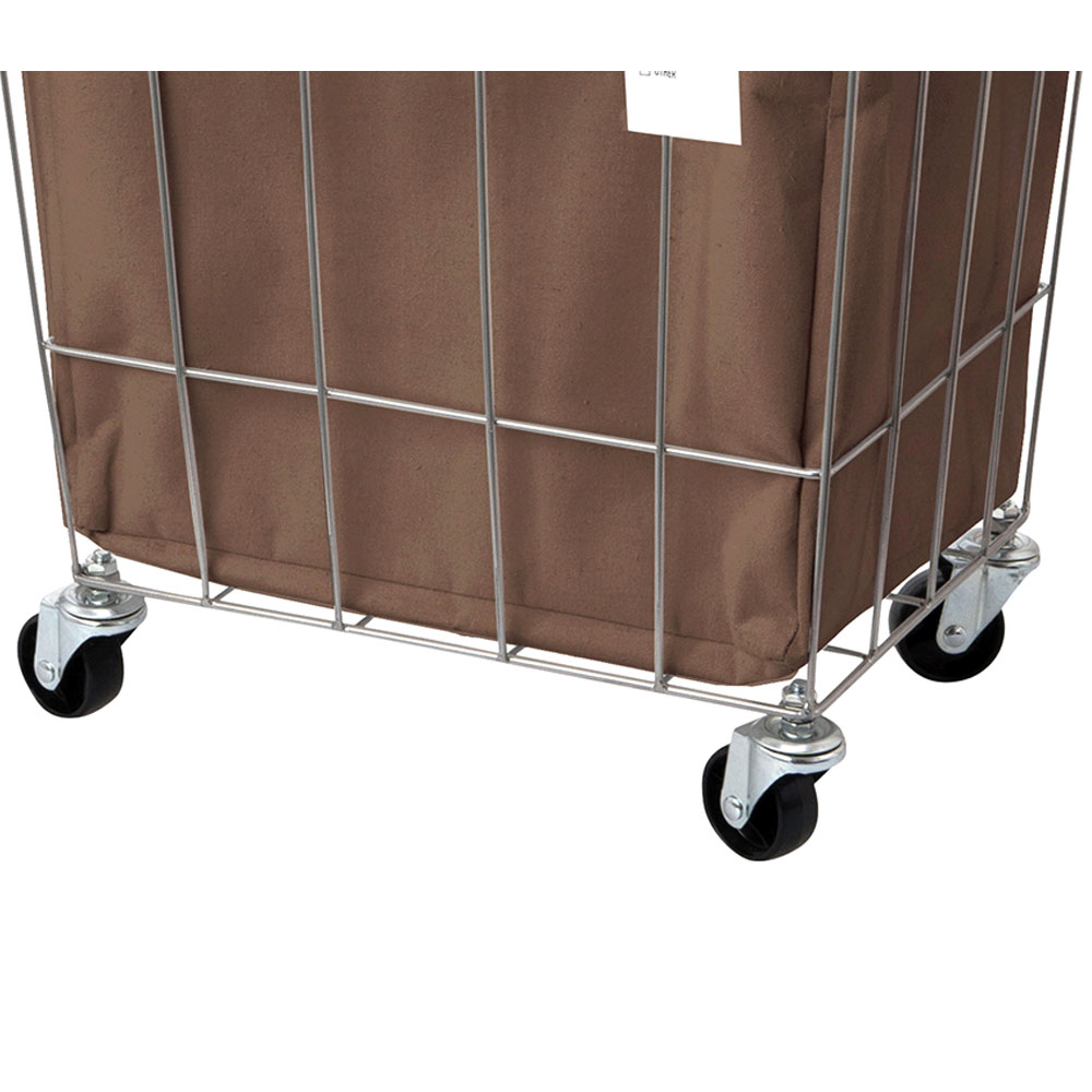 【在庫処分セール】ランドリーバスケット キャスター スリム WIRE ARTS & PRO ランドリー スクエア バスケット 45L キャスター付 メルクロス BRID |  | 08