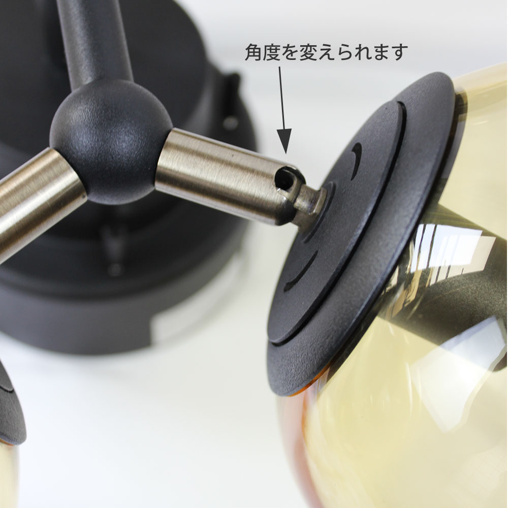 【在庫処分セール】シーリングライト 6灯 タイニー グラスシーリングライト 6球 メルクロス BRID 天井 ガラスボール 照明 おしゃれ レトロ |  | 09