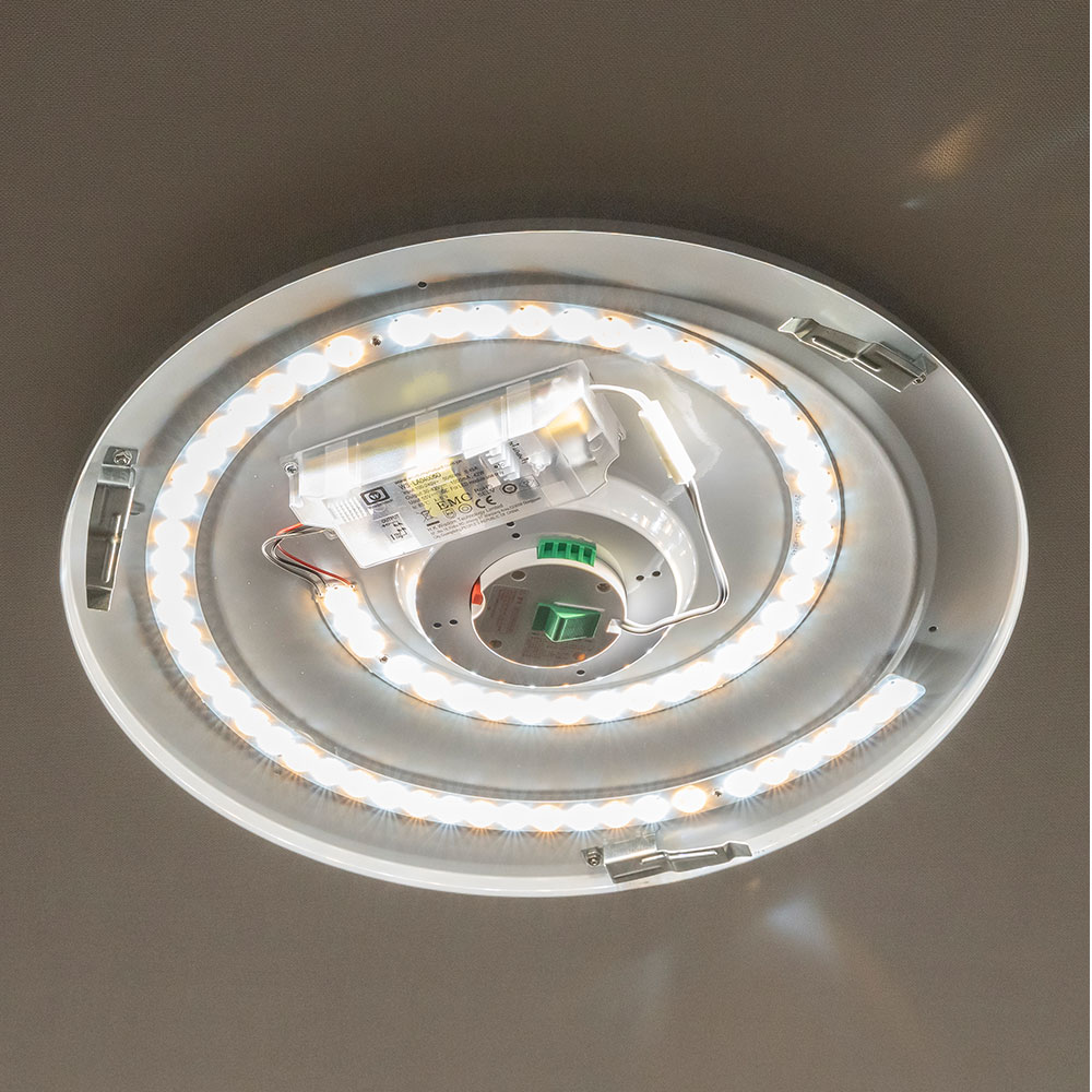 【在庫処分セール】シーリングライト 調光調色 10畳 オリカ LED メルクロス BRID リモコン付き 直径50cm 調光可 調色可 木目調 北欧 |  | 13