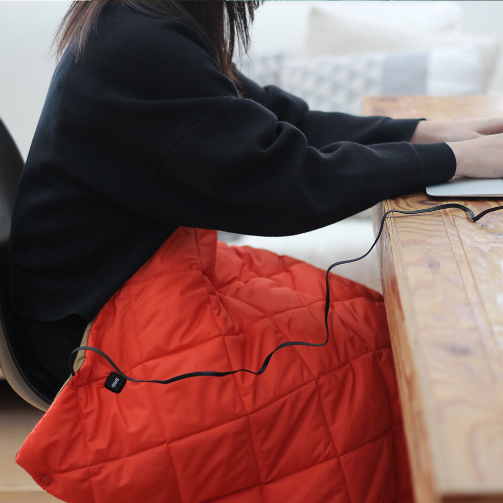 【在庫処分セール】電気ブランケット USB モールディング USB キルトブランケット MOLDING USB QUILT BLANKET BICOLOR 003383 |  | 02