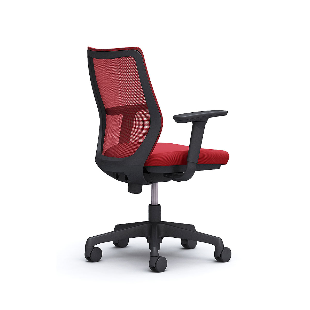 オカムラ オフィスチェア CG-M アジャストアーム メッシュタイプ ブラックフレーム ナイロンキャスター CG91ZR  CGM | オカムラ | 02