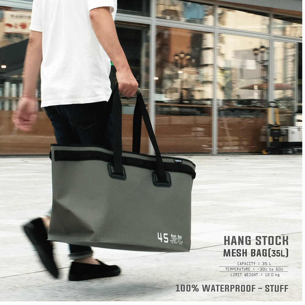 【在庫処分セール】ハングストック メッシュバッグ 12リットル スロウワー HANG STOCK MESH BAG 12L SLOWER SLW279 | SLOWER | 13
