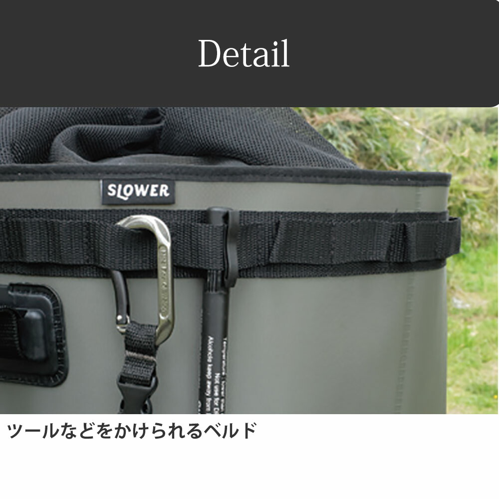 【在庫処分セール】ハングストック メッシュバッグ 12リットル スロウワー HANG STOCK MESH BAG 12L SLOWER SLW279 | SLOWER | 08