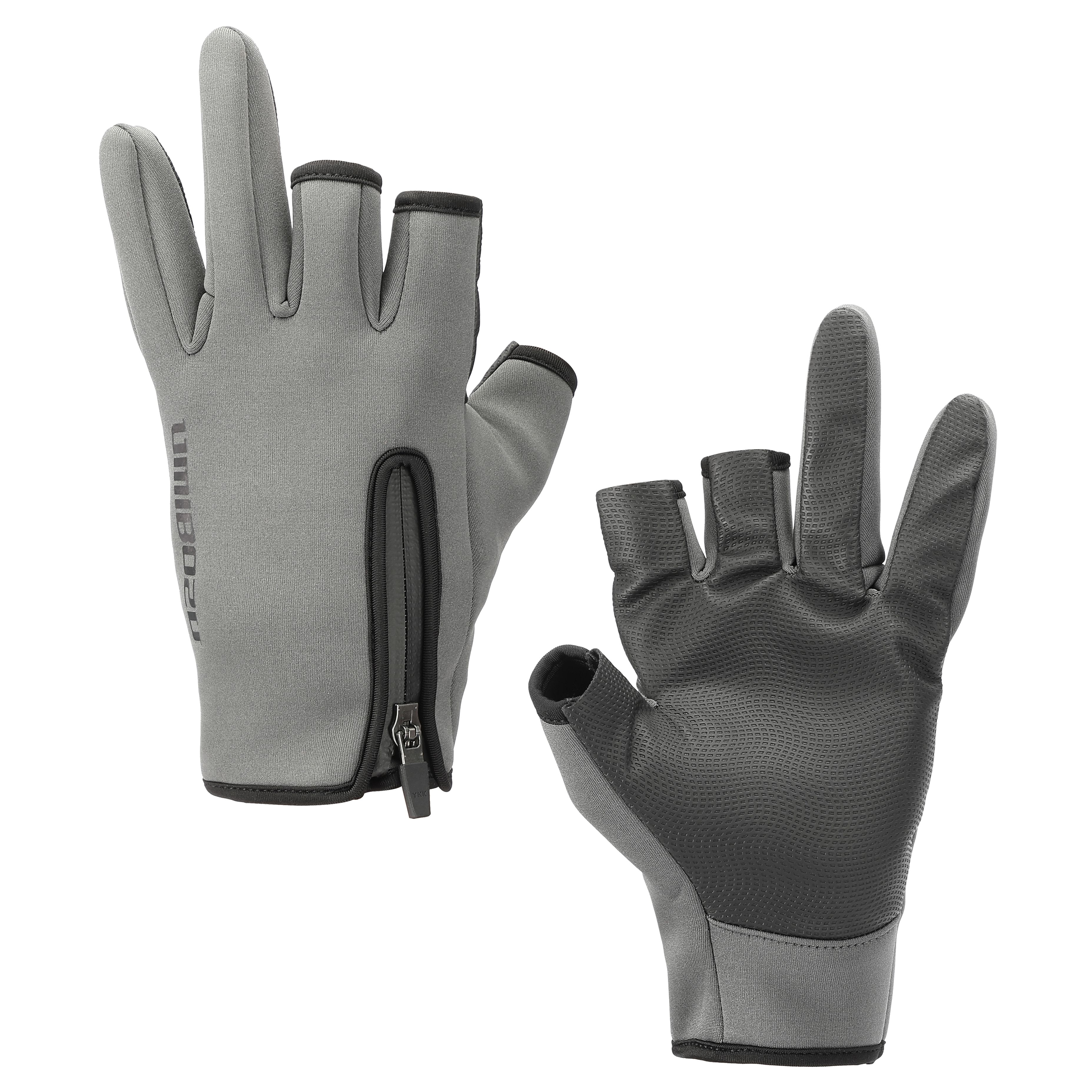 【再入荷】UMIBOZU ウミボウズ 釣り グローブ フィッシンググローブ 釣り用手袋 冬 防寒 YKK止水ジッパー 裏起毛 釣りグローブ 手袋 冬用グローブ 三本指出し |  | 03