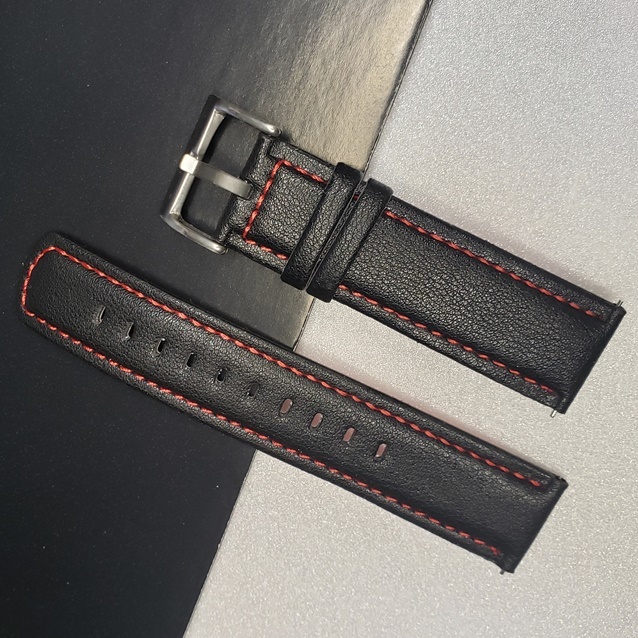 腕時計 スマートウオッチ ベルト 牛革 無地 バネ棒・交換工具不要 時計 バンド  22mm メンズ レディース 革ベルト バンド |  | 03