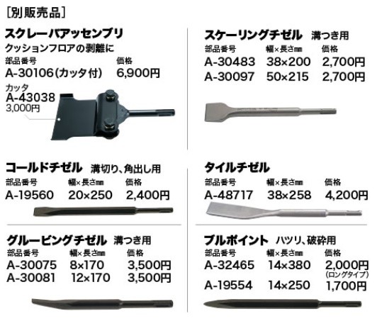 マキタ　電動ケレン　HK1820L　ロングハンドルタイプ　スクレーパー別売り マキタ HK1820L 電動ケレン ロングハンドルタイプ SDSプラスシャンク