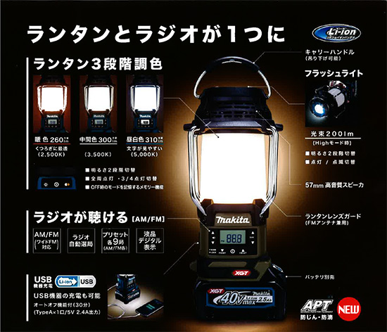 正規店】【セット品】マキタキャンプ防災セット オリーブ