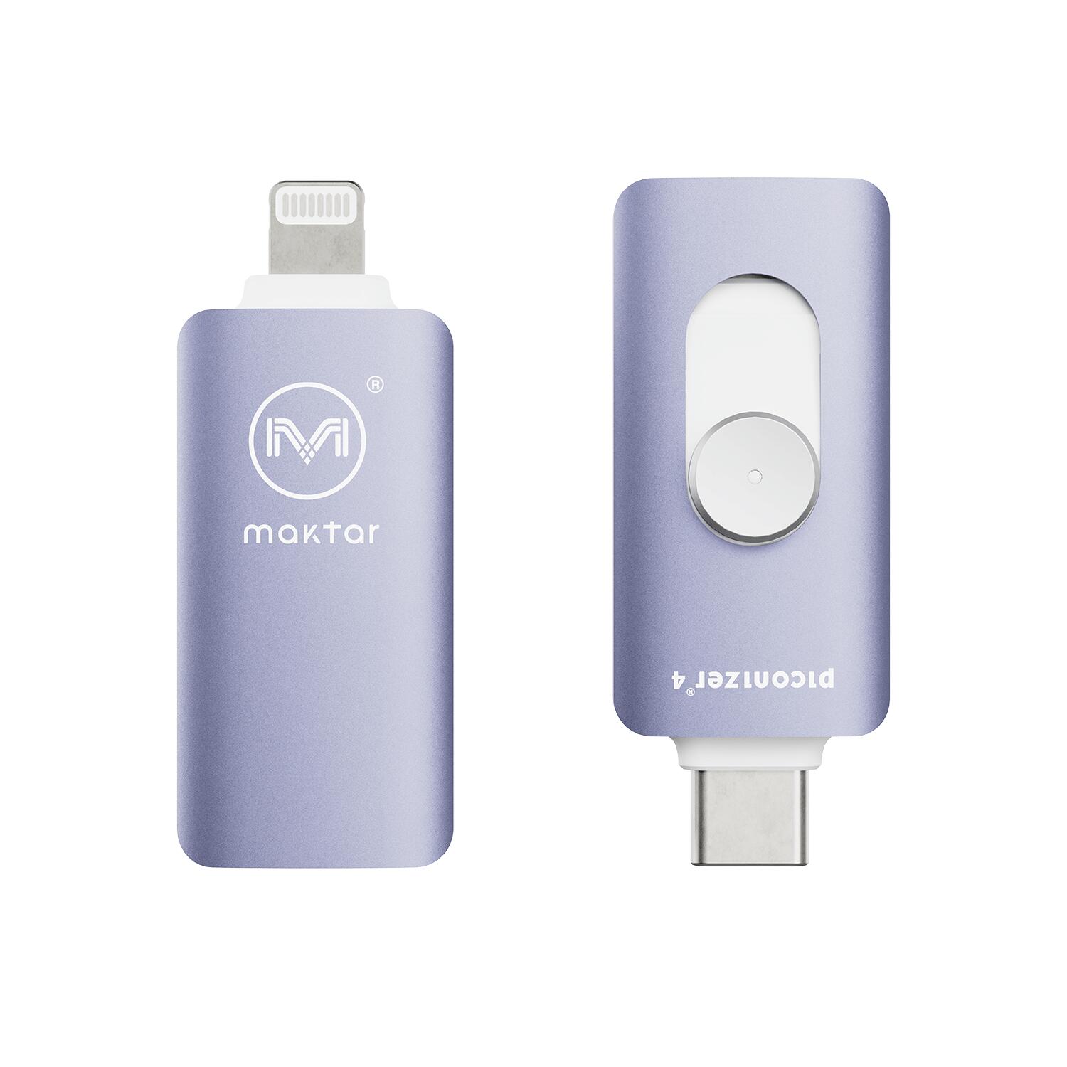 Piconizer4 128G ピコナイザー  父の日 ギフト iPhone USBメモリ 写真 バックアップ Lightning USB-C データ保存 スマホ 画像 iPhoneバックアップ Maktar | Maktar | 01