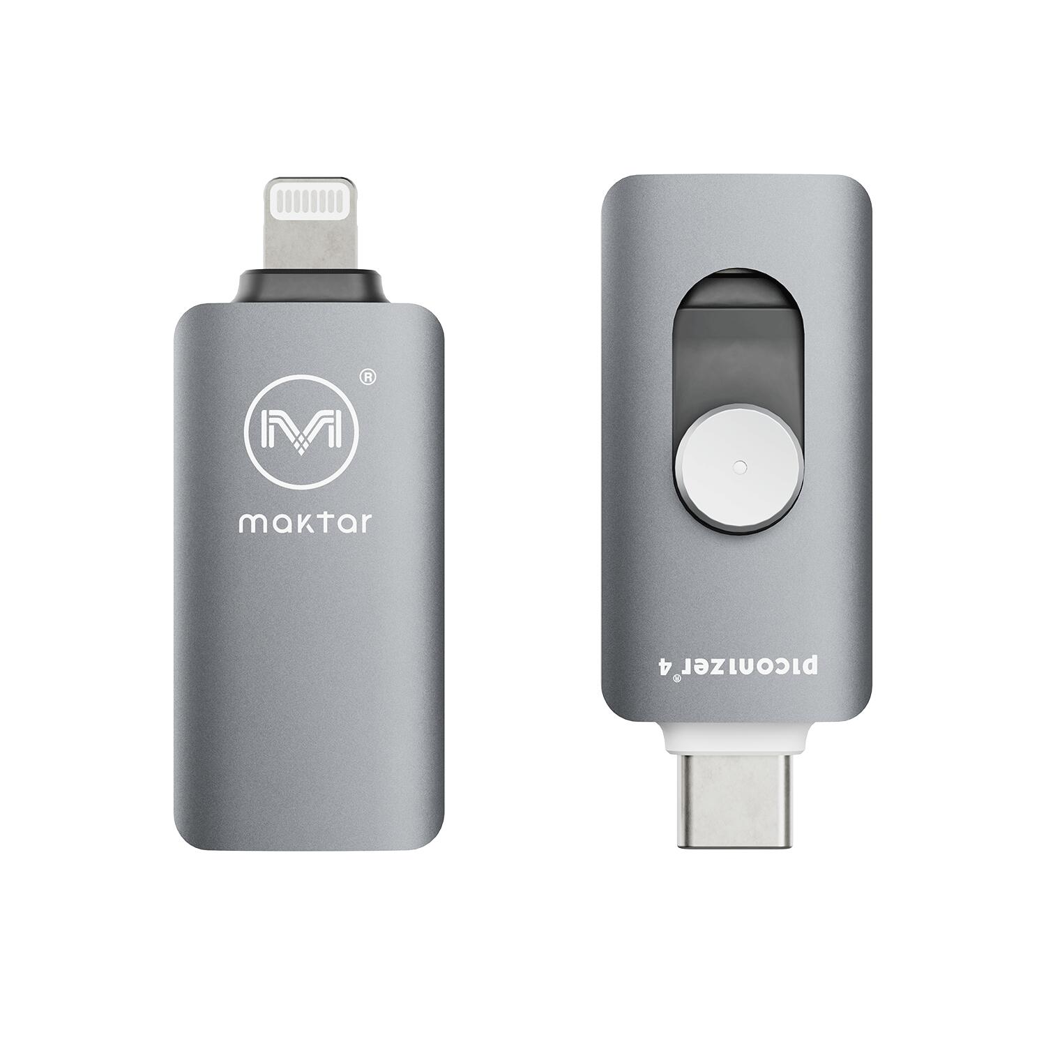 Piconizer4 128G ピコナイザー  父の日 ギフト iPhone USBメモリ 写真 バックアップ Lightning USB-C データ保存 スマホ 画像 iPhoneバックアップ Maktar | Maktar | 02