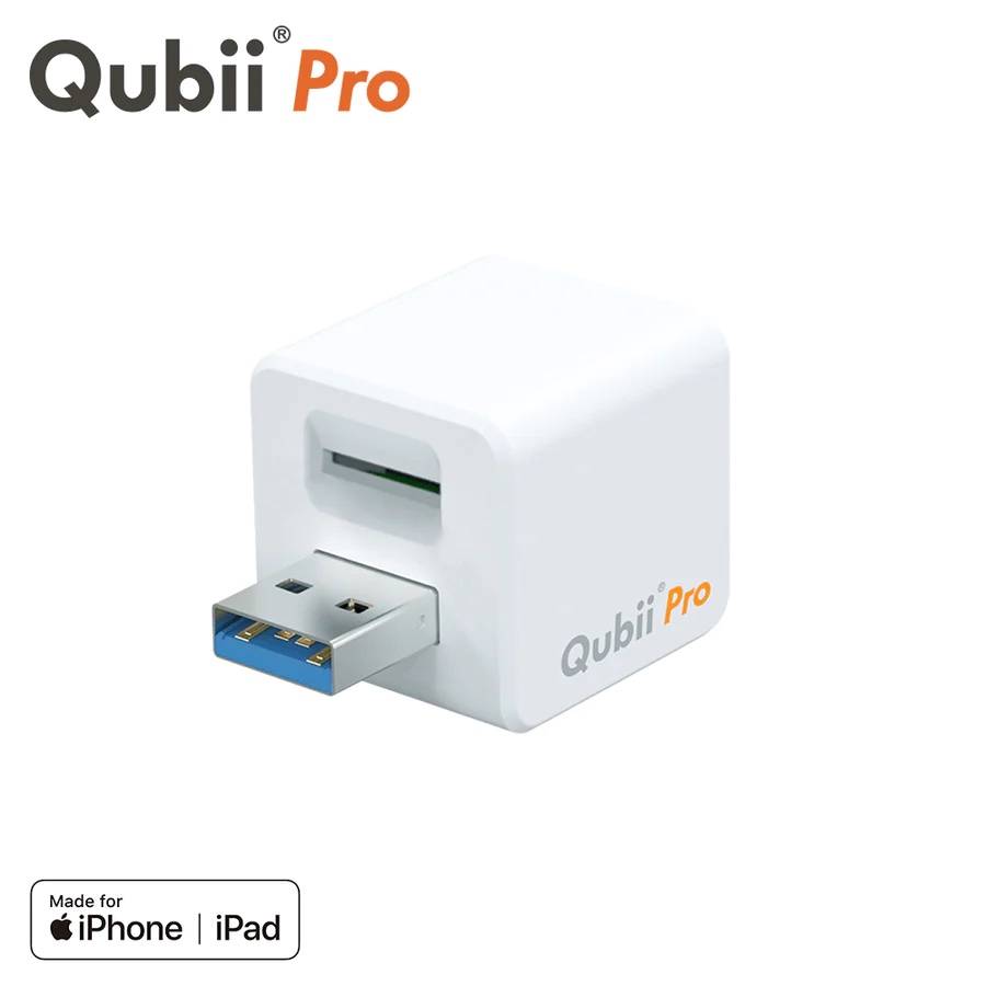 Maktar Qubii Pro 充電しながら自動バックアップ iphone iOS