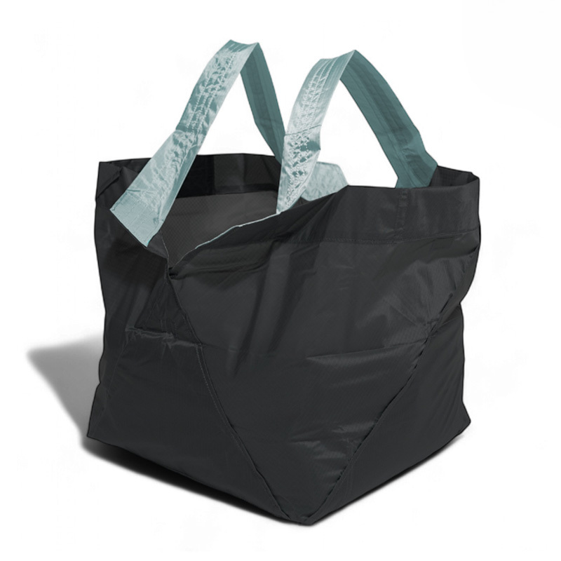 Makuake公式 1秒で自立 主婦が作ったセルフレジ用エコバッグ。袋詰め