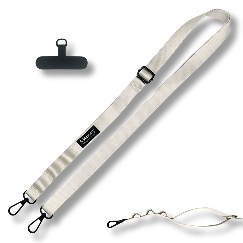 Makuake公式 毎日使うから妥協しない。Sash cord スマホ ショルダー 首