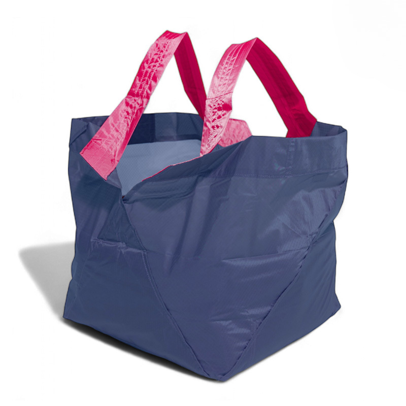 Makuake公式 1秒で自立 主婦が作ったセルフレジ用エコバッグ。袋詰め