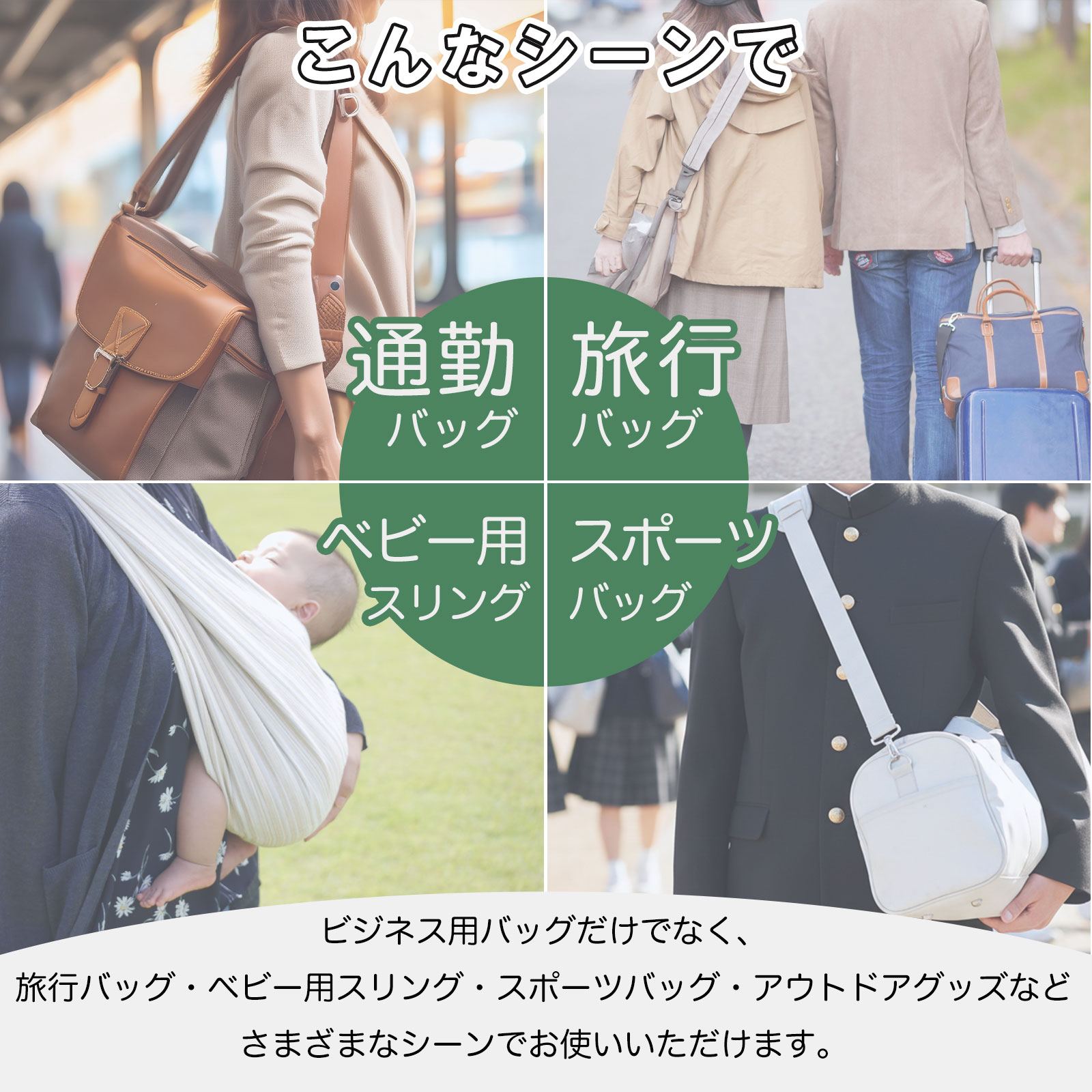 ショルダーパッド ジェルパッド ゴルフバッグ ビジネス 荷物 軽減 日本