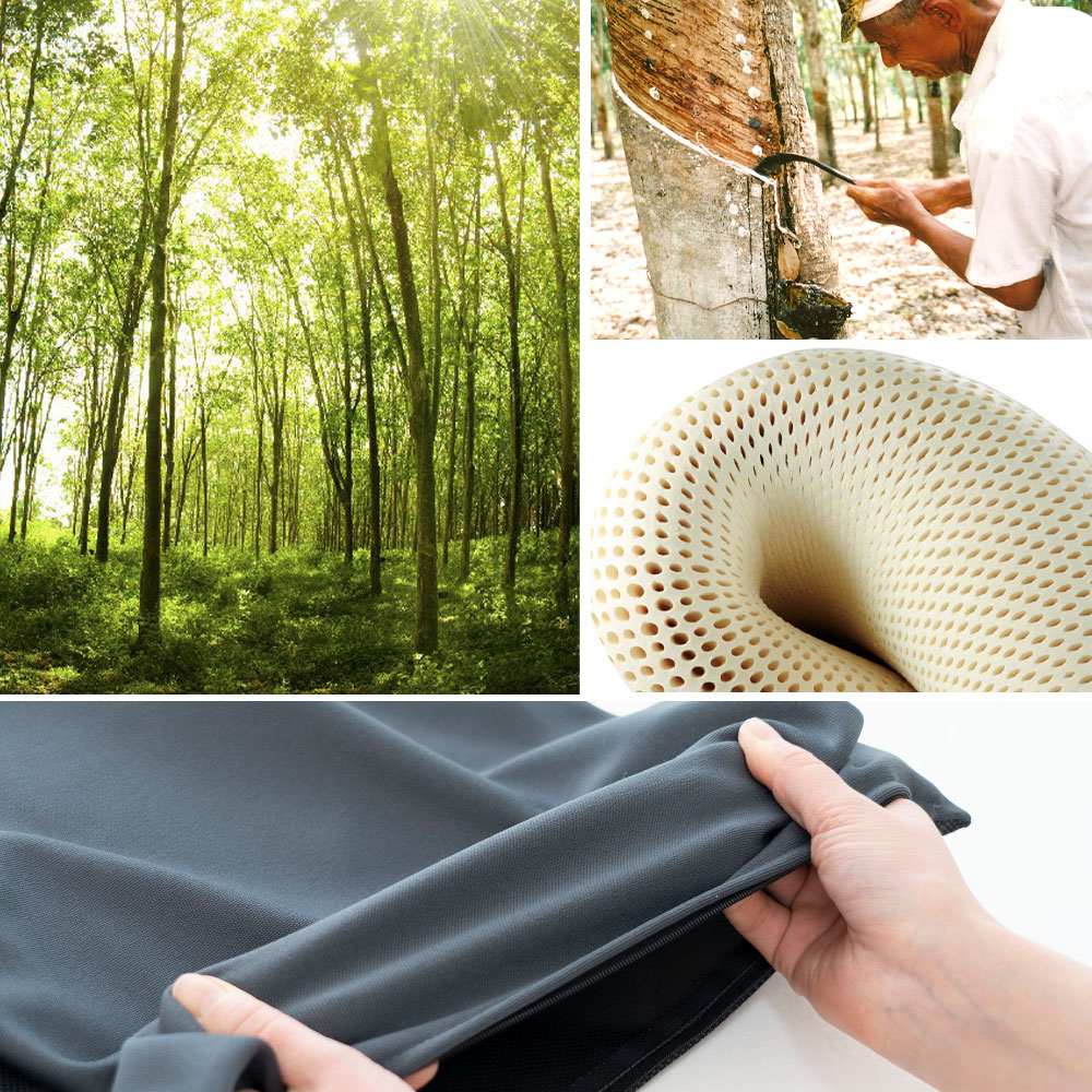 耐久性が高く、へたりにくい