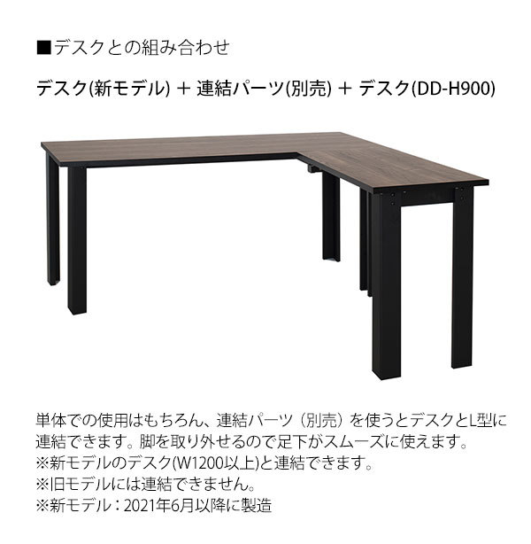 バルバーニ valvanne ホリス Holis デスク 連結パーツ : まる