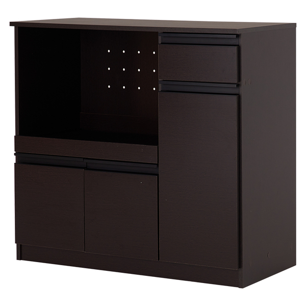 キッチンカウンター キッチン収納 カウンターキャビネット 幅89cm VKC-7150の画像