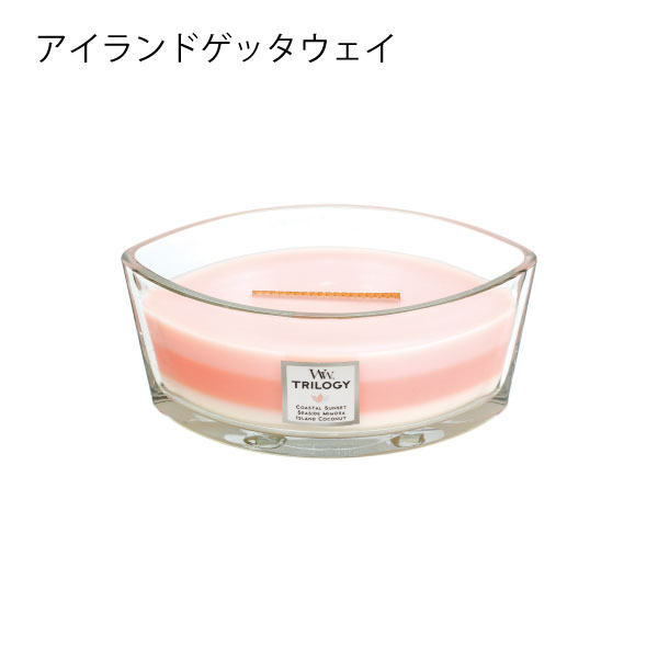 アロマキャンドル おしゃれ カメヤマ フルーツ スパ 爽やか 甘い ウッド 白檀 花 北欧 インテリア雑貨 Wood Wick ウッドウィック トリロジーハースウィック L｜mamachi｜05