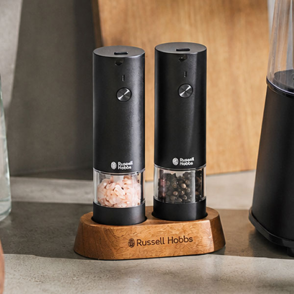 RUSSELL HOBBS（ラッセルホブス） 電動ミル ペッパーミル 調味料入れ