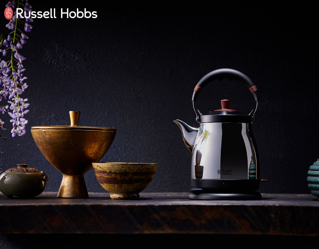 Russel Hobbs Kettle FUJI 7210JP 1.0L 100V Japanese modern Tea Cafe