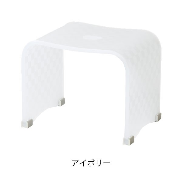 センコー バスチェア アクリル クリア おしゃれ バスチェアー お風呂